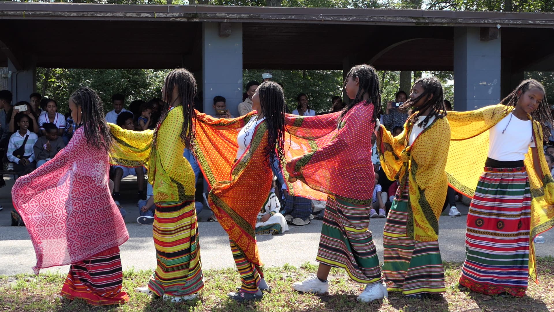 Eritrean community celebrating culture